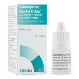 Latanoprost/timolol Olikla 0,05 mg/ml + 5 mg/ml