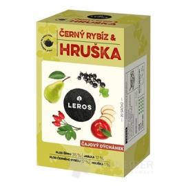 LEROS ČAJOVÁ CHVÍĽKA ČIERNA RÍBEZĽA & HRUŠKA