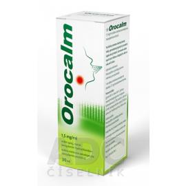 Orocalm 1,5mg/ml orální sprej,roztok 30 ml