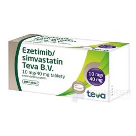 Ezetimib/simvastatín Teva B.V. 10 mg/40 mg