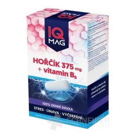 IQ MAG HORČÍK 375 mg + Vitamín B6