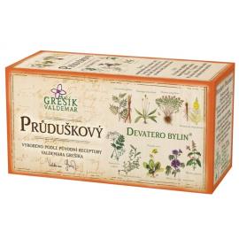 Grešík Deväť bylín Prieduškový porciovaný bylinný čaj 20x1,3 g (26 g)