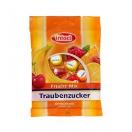 INTACT Frucht – Mix Hroznový cukor pastilky s príchuťou ovocia 100 g