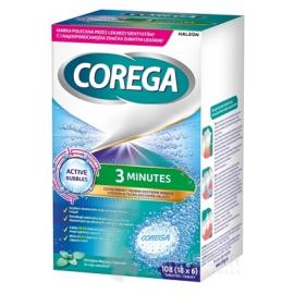 COREGA 3 MINUTES DENTURE TABLETS