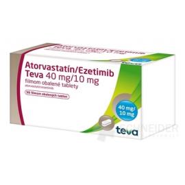 Atorvastatín/Ezetimib Teva 40 mg/10 mg