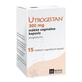 Utrogestan 300 mg mäkké vaginálne kapsuly