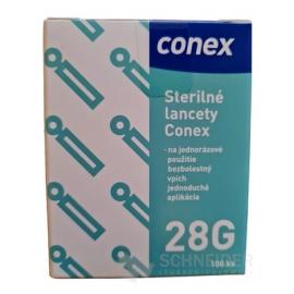 Conex Sterilné lancety 28G