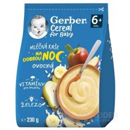 Gerber Cereal Mliečna KAŠA Dobrú noc Ovocná