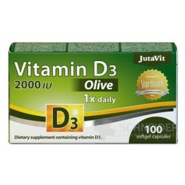 JutaVit Vitamín D3 2000 IU (50 µg) Oliva