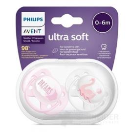 AVENT CUMLÍK 0-6M Ultra soft text, dievča