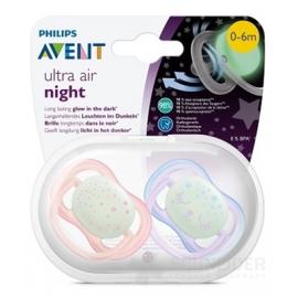 AVENT CUMLÍK 0-6M Ultra air nočný dievča