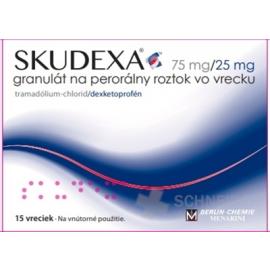 Skudexa 75 mg/25 mg granulát na perorálny roztok