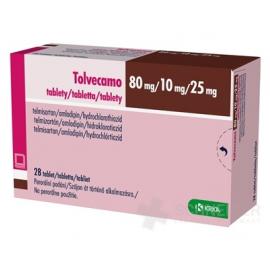 Tolvecamo 80 mg/10 mg/25 mg