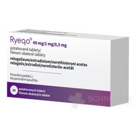 Ryeqo 40 mg/1 mg/0,5 mg filmom obalené tablety