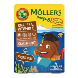 MOLLER´S Omega 3 Želé rybičky