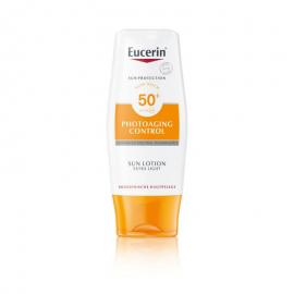 Eucerin Extra ľahké mlieko na opaľovanie Photoaging Control SPF 50+ 150ml