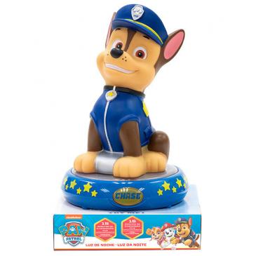 Kids Euroswan 3D nočné svetlo - Paw Patrol, Chase