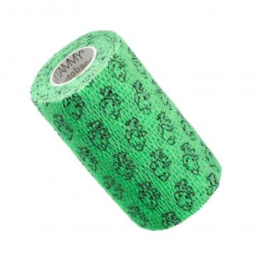 VITAMMY Autoband Samolepiaca bandáž s potlačou mačky, zelená, 10cmx450cm