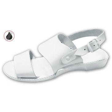 MEDIBUT Dámska profesionálna obuv, vzor 01A-35, biela, veľ.35