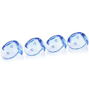 Dreambaby Ochrana rohov de luxe, 4ks, transparentná