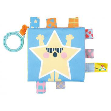 K's Kids Ks Kids Obojstranná knižka na zavesenie na kočík/autosedačku - Shapes