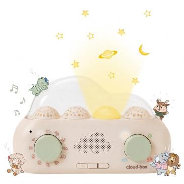 Cloud b CloudBox Hudobný projektor s rozprávkami anglicko - poľská verzia