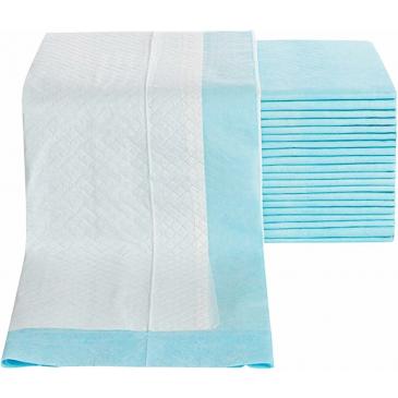 Carine Jednorazová hygienická podložka nepremokavá, 90cm x 180 cm, modrá, 30ks