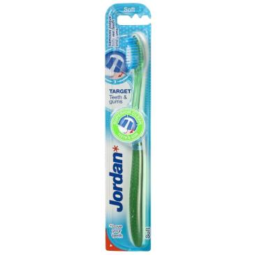 Jordan Target Teeth &amp; Gums Zubná kefka, mäkká