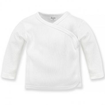 PINOKIO Košieľka vrúbkovaná zavinovacia Lovely Day uni biela veľ. 50