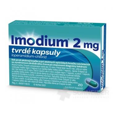IMODIUM® 2mg tvrdé kapsuly 20 cps
