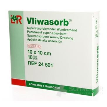 VLIWASORB Krytie na rany 10x10 cm