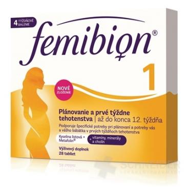 Femibion 1 Plánovanie a prvé týždne tehotenstva