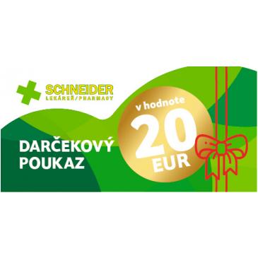 Darčekový poukaz v hodnote 20€