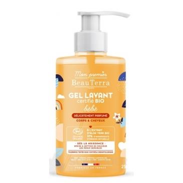 BeauTerra bébé SPRCHOVÝ GÉL BIO