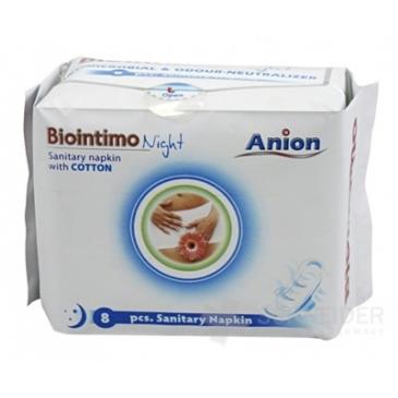 Biointimo Anion nočné s krídielkami