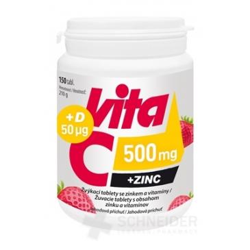 Vitabalans Vita C 500 mg + ZINC + D 50 µg