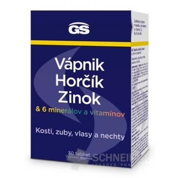 GS Vápnik, Horčík, Zinok