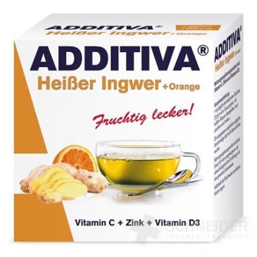 ADDITIVA Horúci dúšok Zázvor s pomarančom