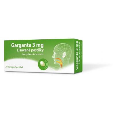 Garganta tabletky 20 x 3 mg