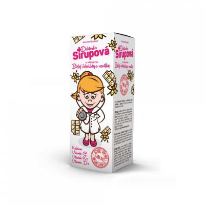 DOKTORKA SIRUPOVA s príchuťou Bielej čokolády a vanilky 100ml