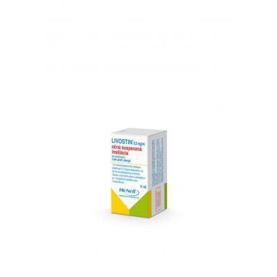 LIVOSTIN® 0,5 mg/ml očné suspenzné kvapky