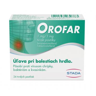 OROFAR 1/1 mg LOZ 24 pc