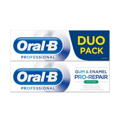 Oral B pasta DUO Profesional Gum&Enamel Extra fresh 2x75ml