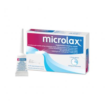 Microlax® 0,0645 g/5 ml + 0,45 g/5 ml + 4,465 g/5 ml rektálny roztok