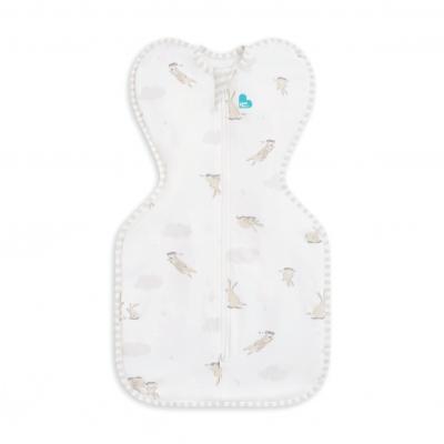 Love To Dream Zavinovačka Swaddle UP - veľkosť M - krémová/ králik ETAP1 - 1 TOG Originál