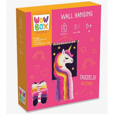 WOW BOX Kreatívna sada Makramé Jednorožec