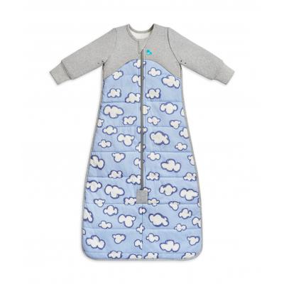 Love To Dream, Spací vak, Etapa 3, 2,5 TOG, 18-36m, modrý/obláčiky