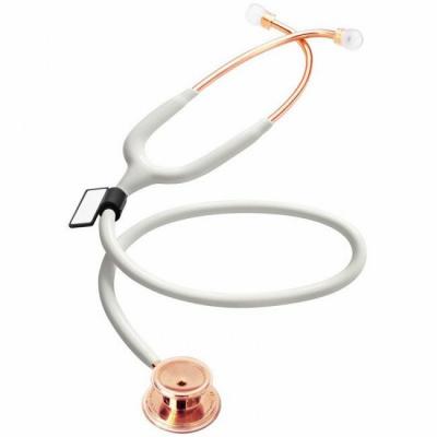 MDF 777 MD ONE Stetoskop pre internú medicínu,  ružové zlato/biely