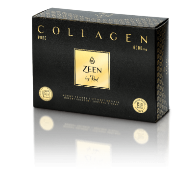 ZEEN Collagen pure 6000mg, Výživový doplnok-Morský kolagén bez príchute, 30x6g