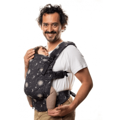 Boba X Organic Detský nosič s potlačou kozmos